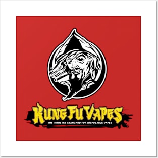 kungfuvapes logos Posters and Art